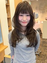 メク(meku)&nbsp;オリーブグレージュとたっぷりレイヤー＊