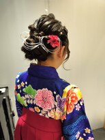 麻生一輪 ヘアセット