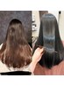 《8月末まで》カット+美髪ケア上質カラー+Aujua美髪再整トリートメント¥21340