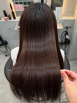 ロンドポレール 北千住(Lond polaire)&nbsp;くびれレイヤー/オリーブベージュ/顔周り/シースルー/
