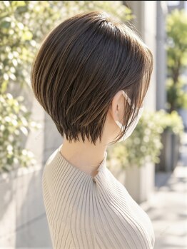 アーク イオン土山店(ARK)の写真/≪ARK≫では、骨格に合わせた小顔見せスタイルをご提案！ショートヘアカットは可愛いもかっこいいも叶う。