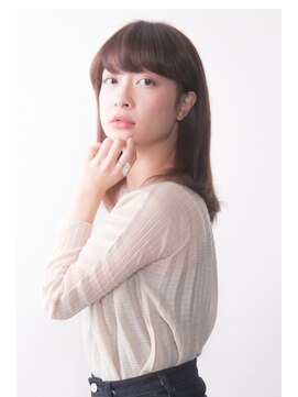 ソフトヘアカッターズ(soft HAIR CUTTERS) 大人可愛いストレート♪ベージュカラー×透明感☆