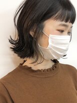 キューズ クラブ(cuz KLUB)&nbsp;【cuzKLUB】インナーカラー ×オン眉ボブ