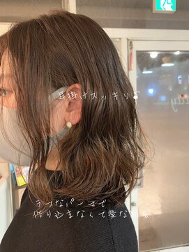 ティティーサッポロ(tity sapporo) ラフパーマボブ