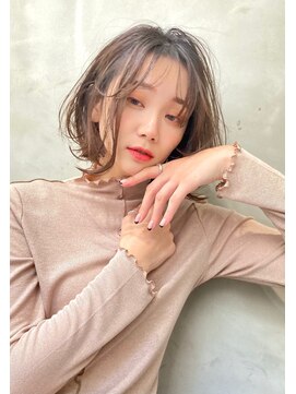 エイミー(Aimee) Aimee 町田　エアリーミディ×ココアブラウン