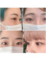 ギフトサニーサイド(gift sunny side)&nbsp;ロッド式まつ毛パーマ＊デザインいろいろ