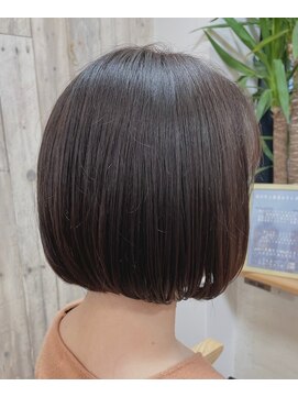 ヘアーズ ベリー 四条畷店(hairs BERRY) BERRY_Aラインボブ_マッシュ_ダークベージュ_10代20代30代