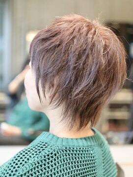 ヘア デザイン リスク(HAIR DESIGN RISK) 【RISK 高橋勇太】三鷹 ショートカット 上手い束感ショート