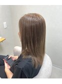 【脱白髪染め】×白髪ぼかしハイライト