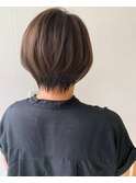 襟足が浮きやすい方にオススメショート