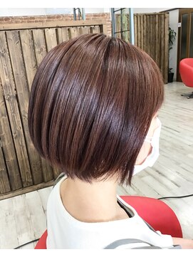 ジゼル ヘアガーデン(Giselle.hair garden) 収まりが良いショートスタイル