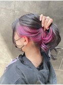 ピンク×パープル/ユニコーンカラー