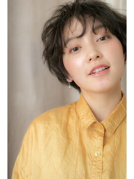 カバーヘア 上尾西口店(COVER HAIR) ココアベージュ大人ガーリーラウンドマッシュY上尾20代30代40代