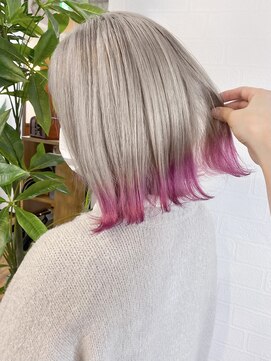 リタヘア(Re:ta Hair) 裾ピンク 【飯田淳平】Re:ta Hair