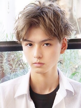 ブリーチ 宇都宮店(BLEACHi) 【BLEACHi】かき上げスタイル【リバース】ツーブロック