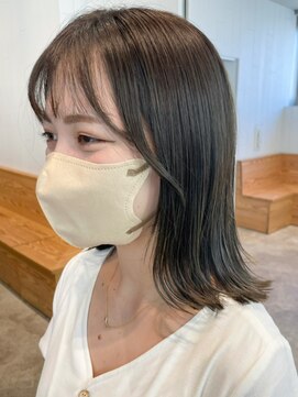 アイティーバイアルバム 下北沢店(IT by ALBUM) ミディアムヘア_大人ガーリーチョコレートプリカール_ba406081