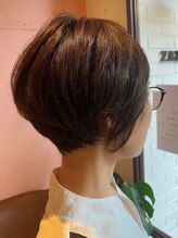 ザジ(ZAZIE) 襟足キュッとしまった小頭ショート