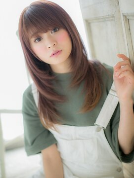 モッズヘア 福岡天神店 *mod's天神*…クロスパーマOK♪ほめられ♪ストレートレイヤー