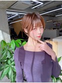 【松本聖】分け目なしショートボブ《大阪梅田》