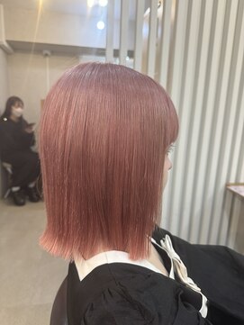 ジュール サウス 新宿南口(Joule South) 【ブリーチWカラー】ペールピンク【アディクシー】