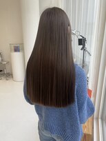 ハイブ 金沢(Hive)&nbsp;ブリーチ無しオリーブベージュ透明感カラー美肌カラー髪質改善