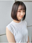 《御徒町》ボブ/ミニボブ/ぱっつん前髪20代30代40代