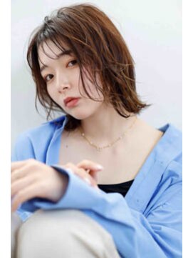 リモ(Limo) 【吉澤】コテ巻風パーマ×ニュアンスベージュ