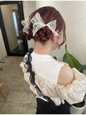 kana ヘアアレンジ ヘアセット