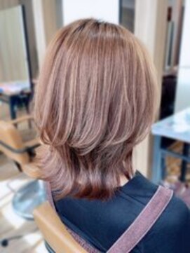 アロマヘアルーム 横浜店(AROMA hair room) おしゃれ女子ウルフヘアくびれふんわりミディアム/横浜/横浜西口