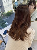 ティア(Tia.)&nbsp;くびれヘア/レイヤーカット/外巻き/ロングヘア/セミロング