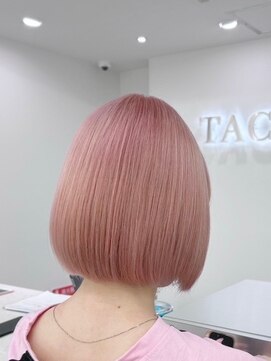 テイス 新宿(TACE) ピンクボブ[ネビージュ/黒髪/小顔/新宿]
