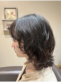 お顔まわりパーマ