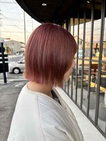 サロン クラッチ クリエイティブ コンセプト(salon CLUTCH creative concept)&nbsp;pink brown × bob