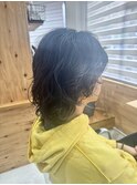メンズパーマ　ウルフレイヤー