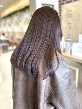 ボルデヘアー 亀有(Borde HAIR) セピアグレージュフェミニンロング【Anna】ボルデ亀有美容室