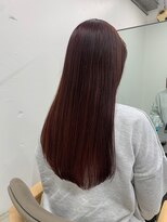 ツバメ ヘアー(TSUBAME HAIR)&nbsp;ブリーチなしのダブルカラーでダメージを抑えた明るめカラー♪