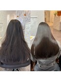 髪質改善ストレート