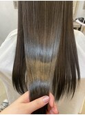 20代30代韓国風シークレットハイライト×レイヤーカット