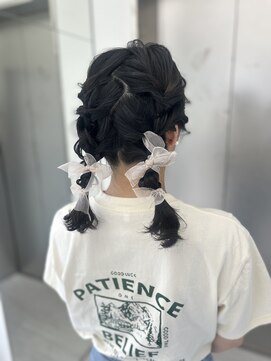 ビューナゴヤ 名駅(VIEW NAGOYA) medium  hair arrange