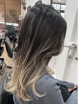 ジブドオブジェ(Jib d'obj) 八尾/ハイライト/髪質改善/酸性ストレート/サラ艶髪/ブリーチ