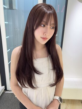 パーヴミックスガラ(Parve Mix GALA) 艶カラーピンクベージュ×髪質改善トリートメント