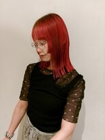 チクロヘアー(Ticro hair)&nbsp;＠nkkn15 vivid red