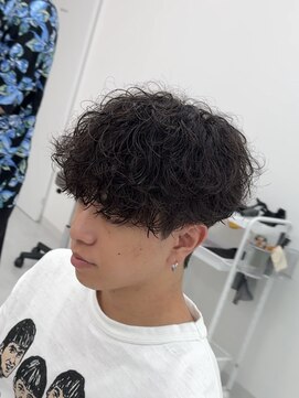 アビー ランシェル(ABEY LENCIEL) シャドウパーマ/ゆるふわパーマ/刈り上げマッシュ