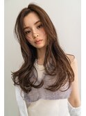 【ロング】顔周りレイヤーカット×ロングカット