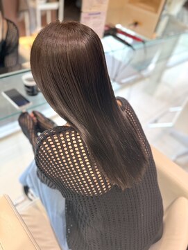 ゴットフロー(GOTTO FLOW) 透け感ダークアッシュブラウン/髪質改善/透明感/艶髪