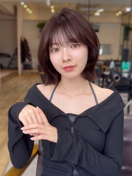 コート 表参道(Cote) Cote 美髪/オリーブベージュ/セミディ/カットレイヤーボブ