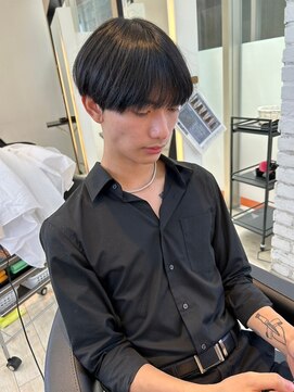 フェノメノン 栄店(PHENOMENON) シースルーマッシュカルマパーマコンマバング髪質改善