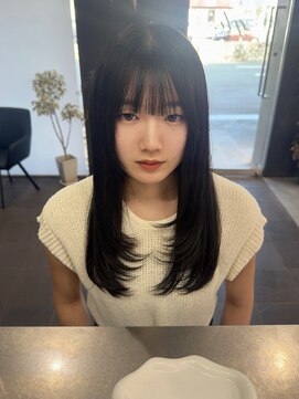 ガルボヘアー 桟橋店(garbo hair) 高知 艶髪 大人可愛い 韓国風 20代30代40代