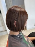 髪質改善艶ショートグラデーション