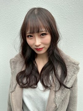 グレージュ／レディース／小顔